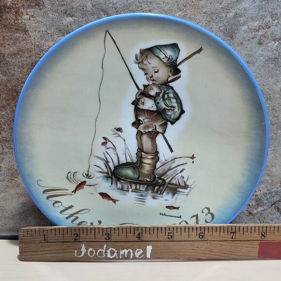 Schmid Hummel Mother's Day 1973 To Please Her Mother Decorative Wall Hanging Pla - Picture 6 of 11